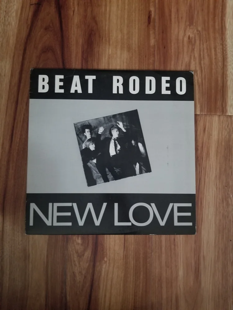 Vintage Vinyl - Beat Rodeo - New Love - PROMO Record - I.R.S Records -