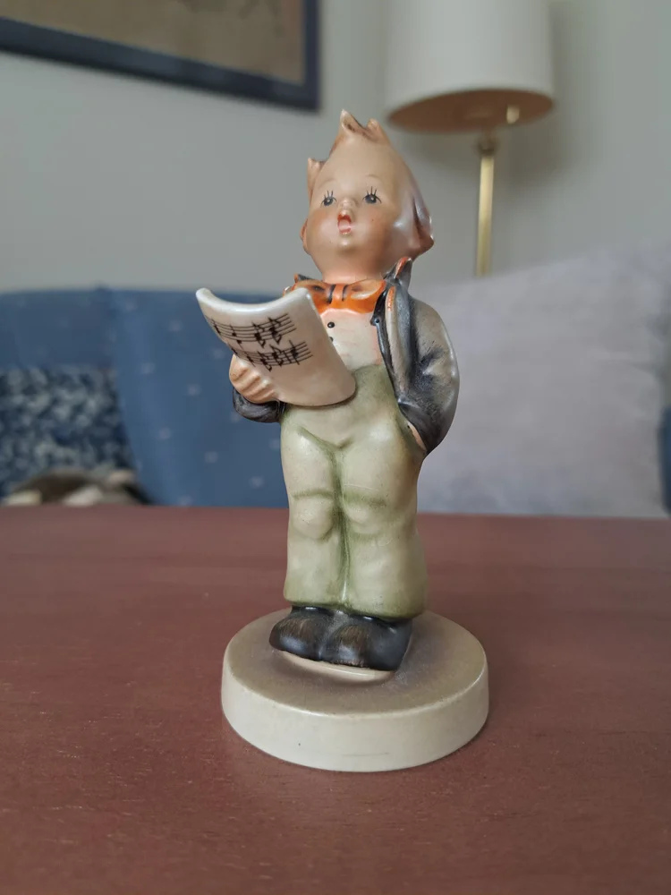 Vintage Hummel Soloist, Vintage Hummel Figurine, Goebel Hummel Figure, Hummel 135 Soloist Figure