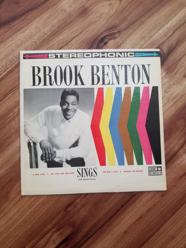 Vintage Vinyl Album - Brook Benton, Charlie Francis - Brook Benton Sings