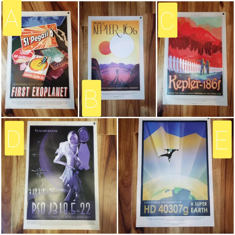 NASA and JPL's Exoplanet Travel Bureau presents: Visions of the Future Art Posters
