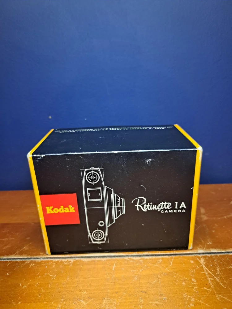 Vintage Kodak Retinette I A Camera with Original Box, Vintage 35 mm Kodak Camera
